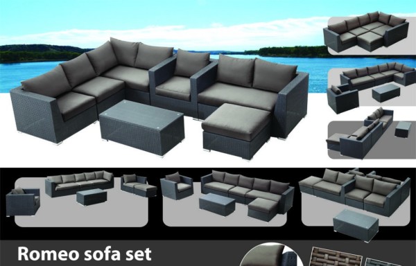 ROMEO Sectional Conversation Set